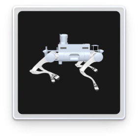 數(shù)字孿生UI展示：機(jī)器狗行走姿態(tài)3D模型與實(shí)時(shí)數(shù)據(jù)同步